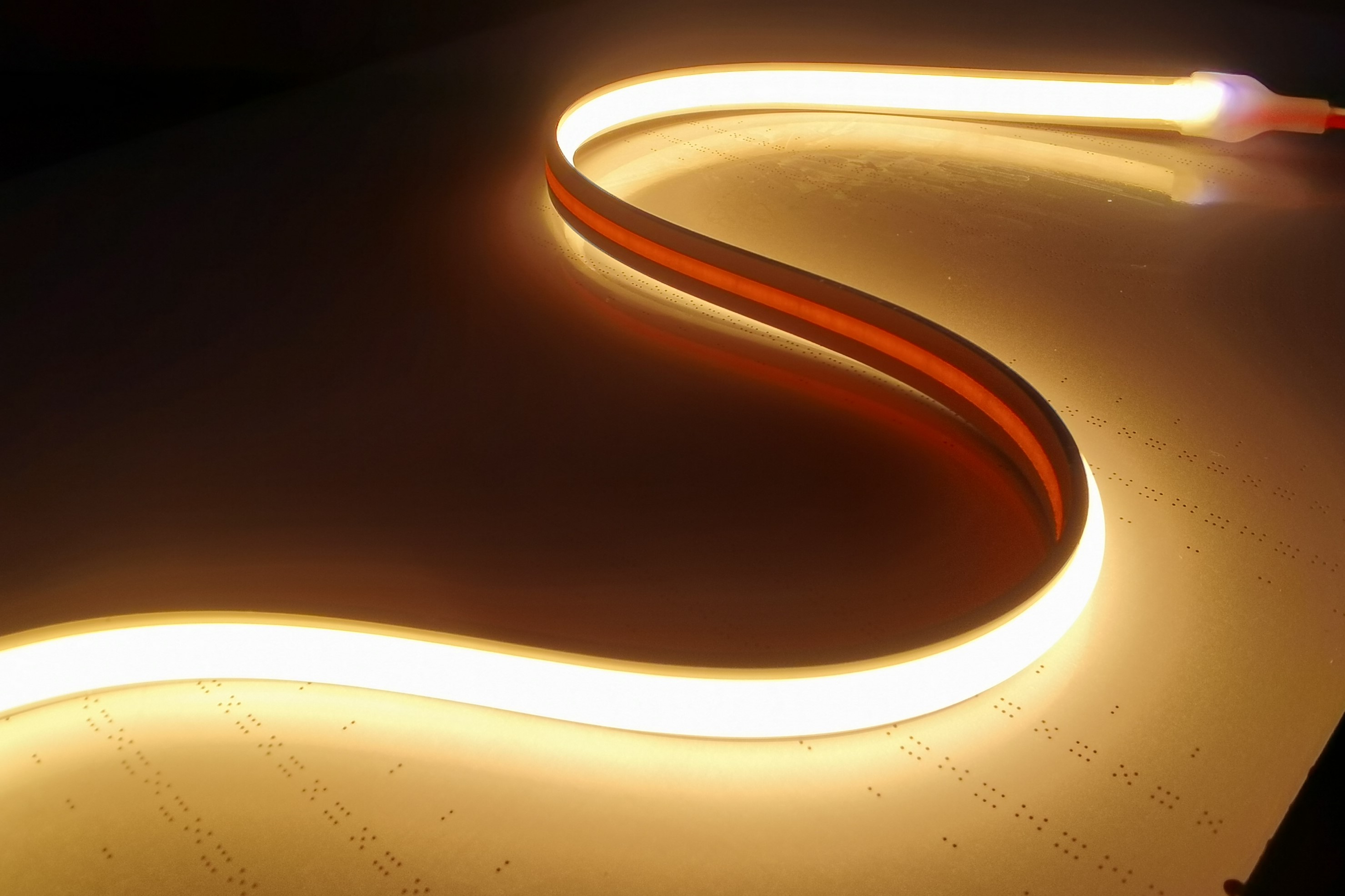 walang anumang ilaw na lugar COB led strip light