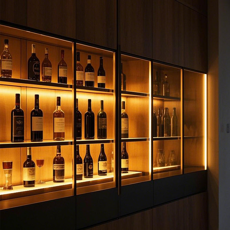 Alak cabinet LED strip light color temperatura pagpili at application