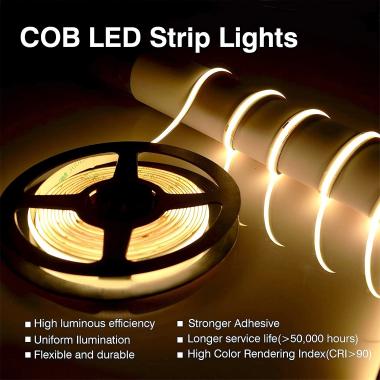 Mataas ba ang pinainit ng cob light strip?