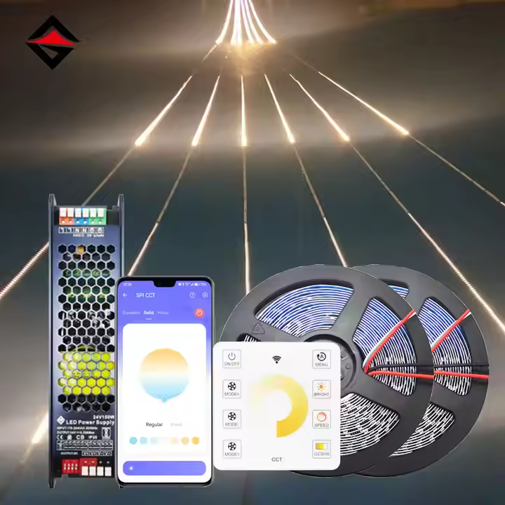 Paano ikonekta at gamitin ang tumatakbo na Water LED strip?